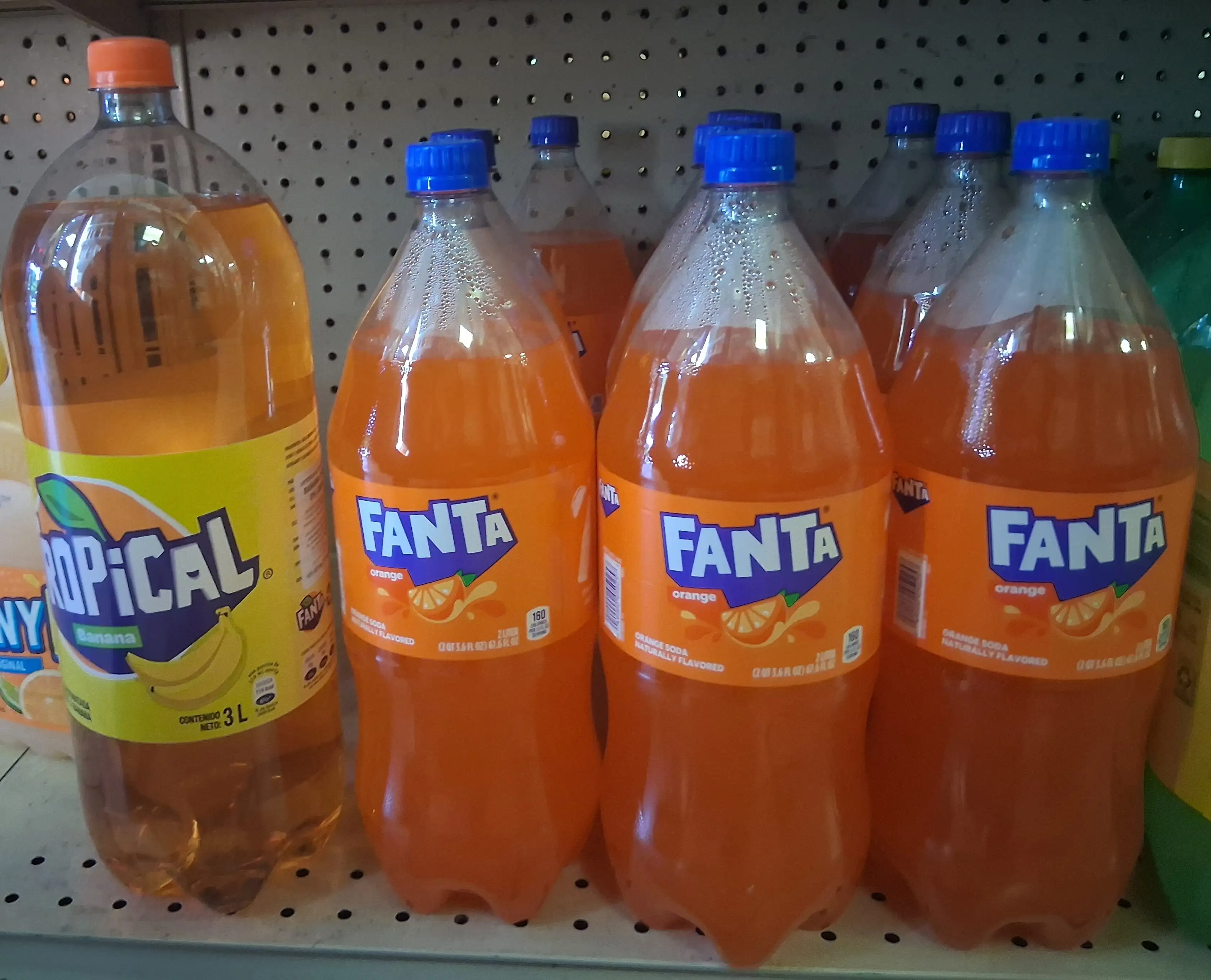 Fanta y refrescos