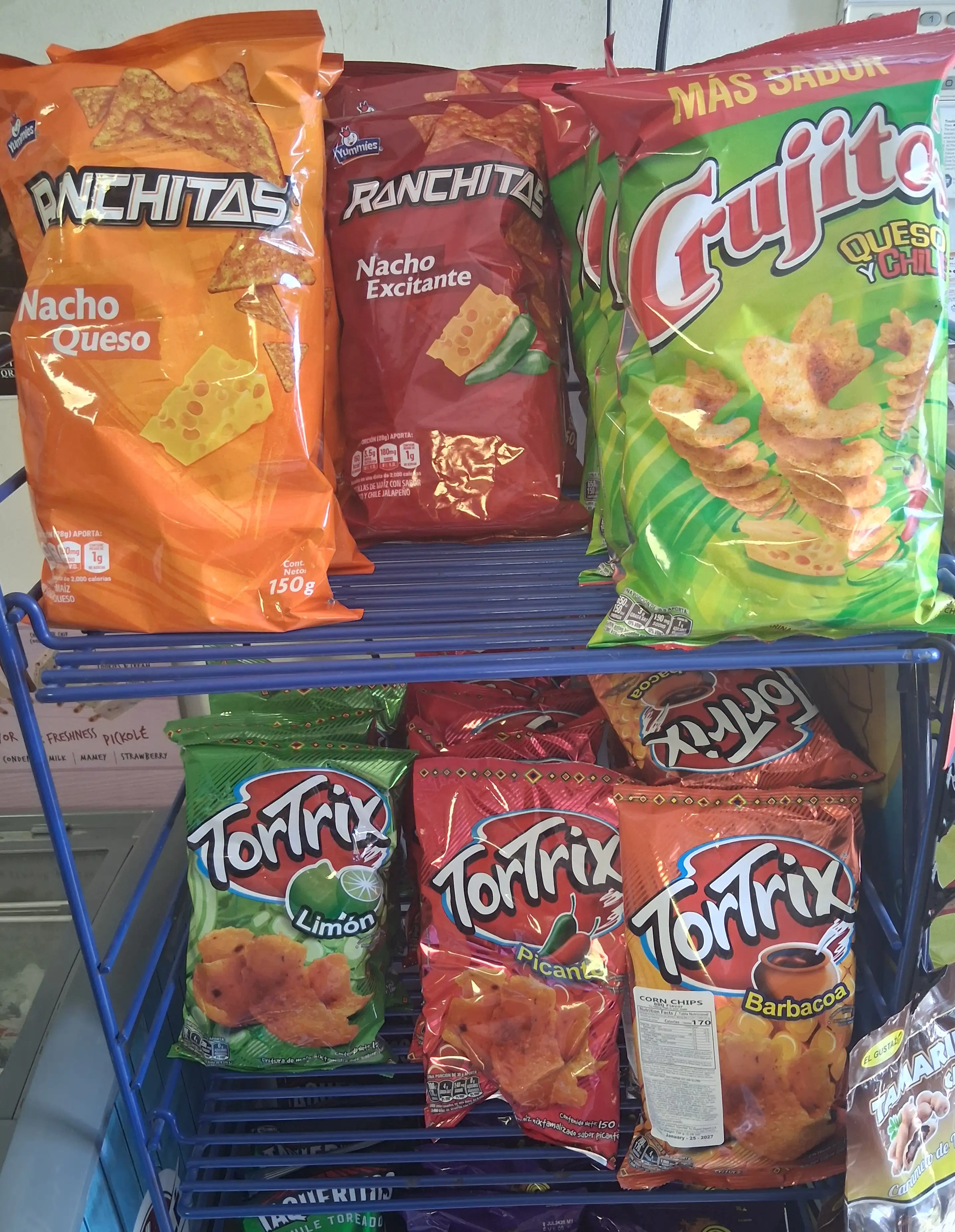 Snacks latinos